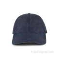 Casquette de baseball en coton Blank Oil avec lavage